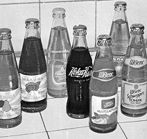 Coca-Cola and soda bottles