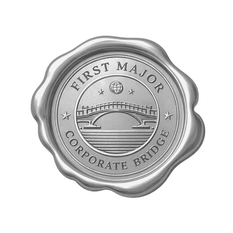 First Major Corporate Bridge medal